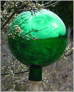 Rosenkugel Grün 18 cm