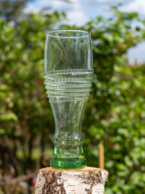 Weizenbierglas mit Fadenauflage 24 cm 0,5l