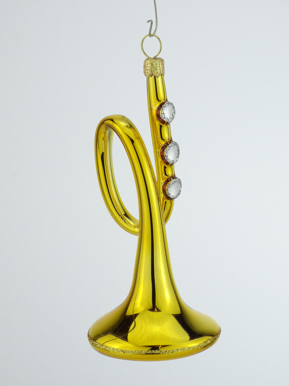 Trompete gold 10 cm