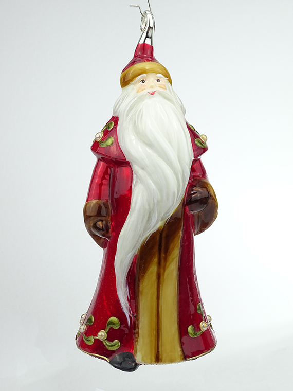 Weihnachtsmann, Mistelzweig ca. 20 cm
